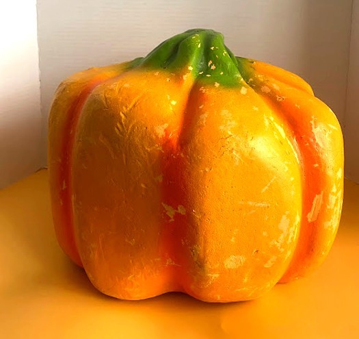 Vintage 1998 Empire Pumpkin Patch People Halloween Sculpted Jack-O-Lantern