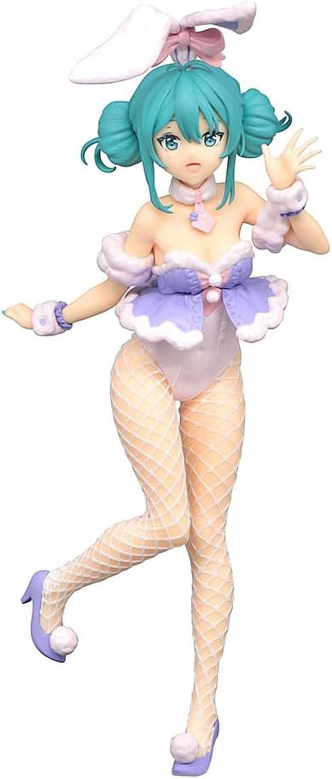 – Hatsune Miku – Bicute Bunnies – White Rabbit Purple Color Figure