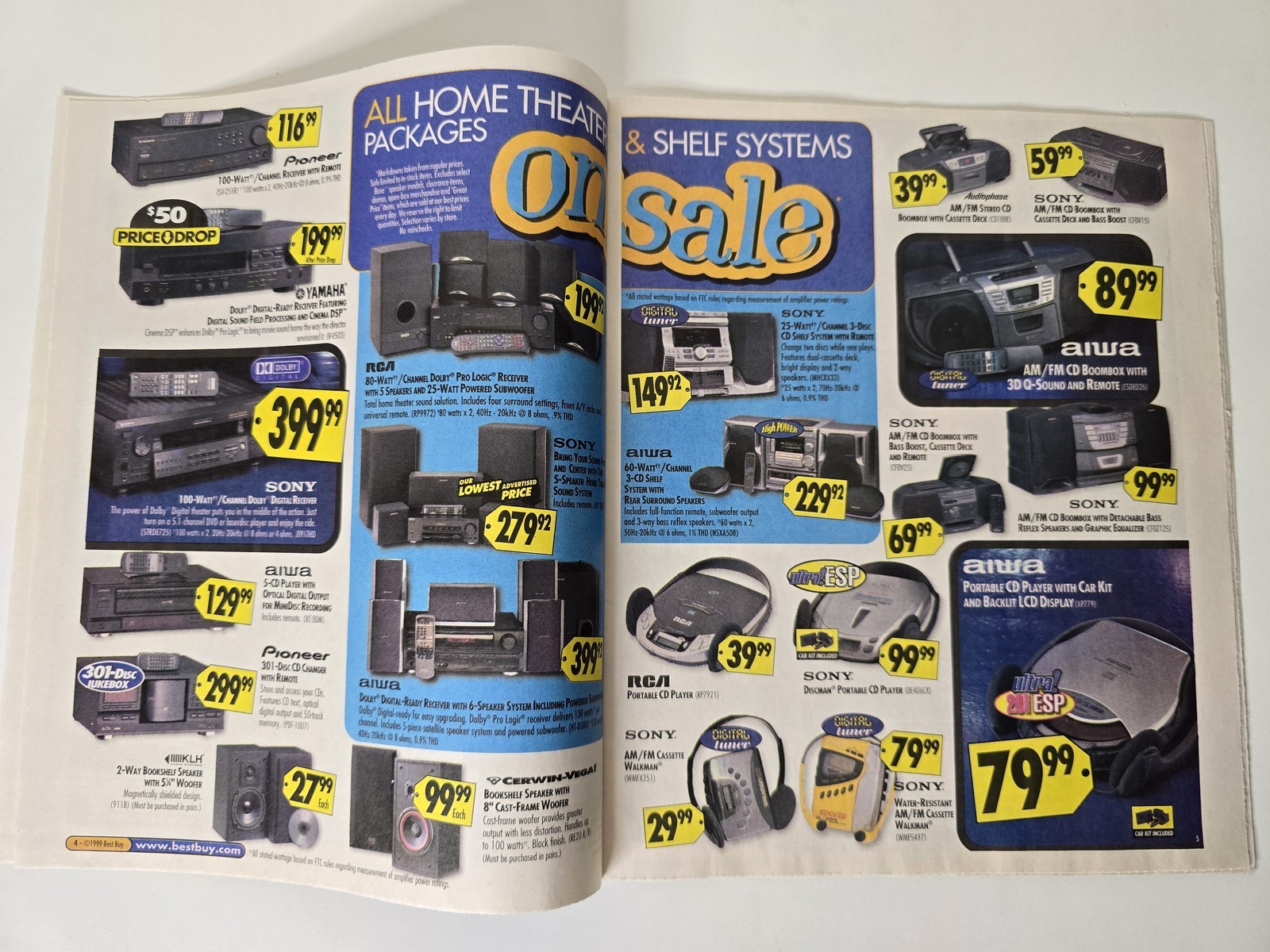 Best Buy March 7 1999 Electronics Catalog PlayStation Computer 31 Pages Vintage