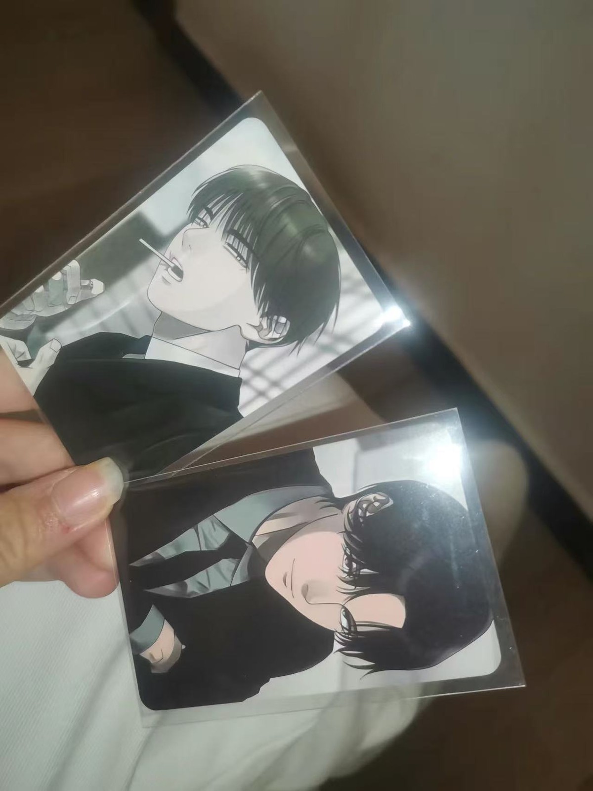 Korean BL Manhwa Yu Won Bul Byeon collection trading photocard 2pcs gift