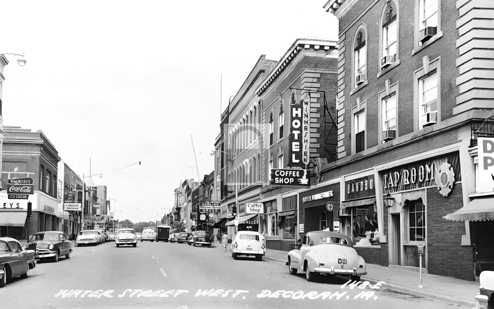 Water Street View Decorah Iowa IA – Reprint