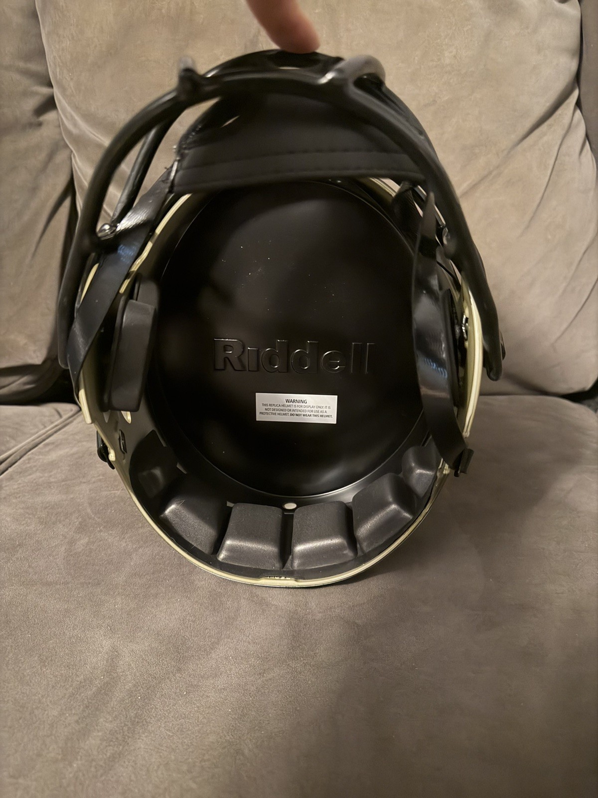 STEFON DIGGS Full Size Rep Helmet – Salute To Service – Buffalo Bills BECKETT
