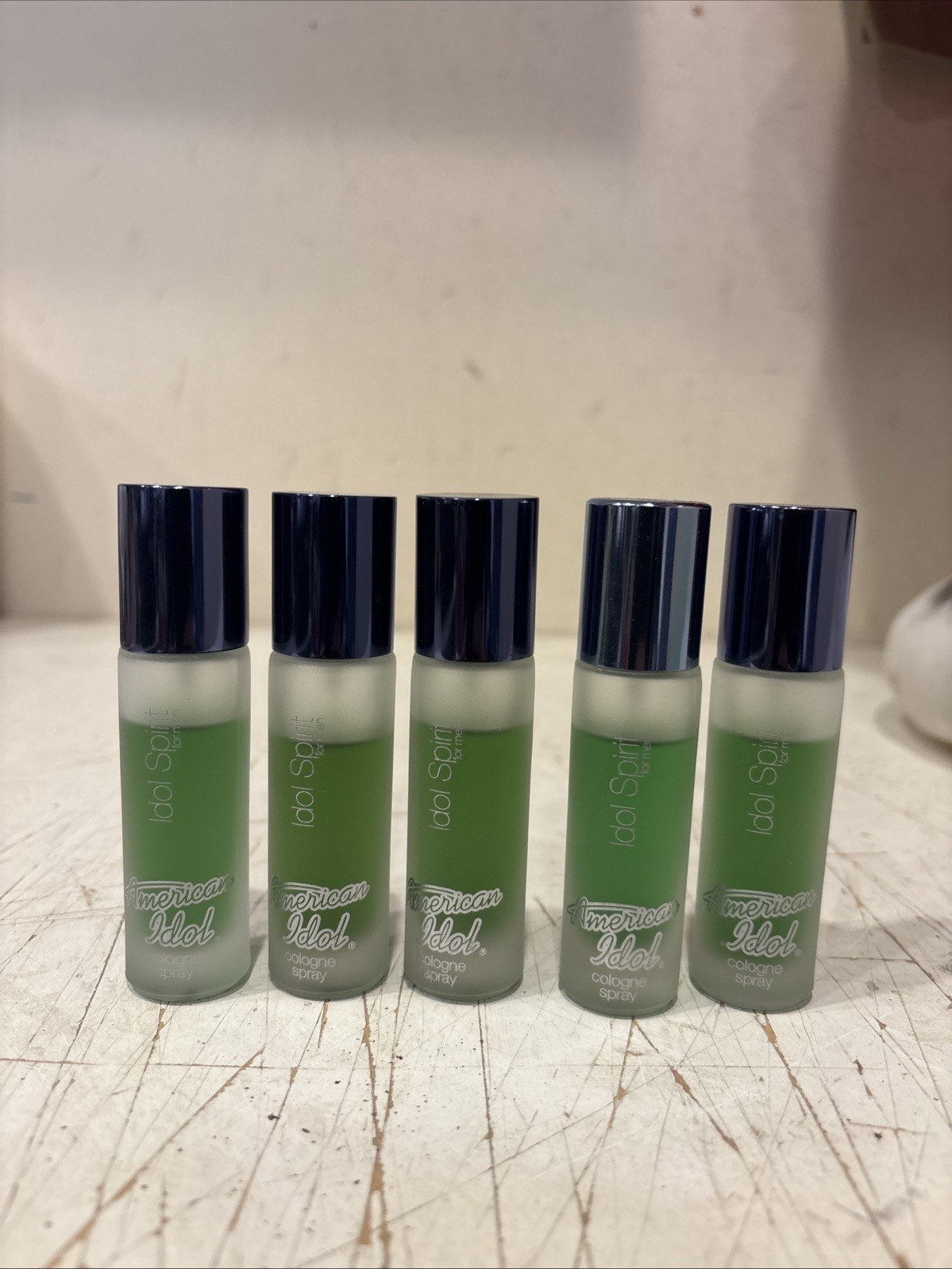 Lot Of 5 American Idol “Idol Spirit” Cologne Tester for Men – 50ml HTF 70-80%