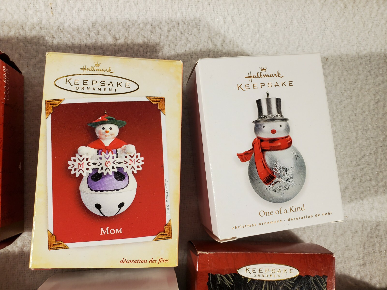 Hallmark Keepsake Ornaments ~ CHOOSE TWO