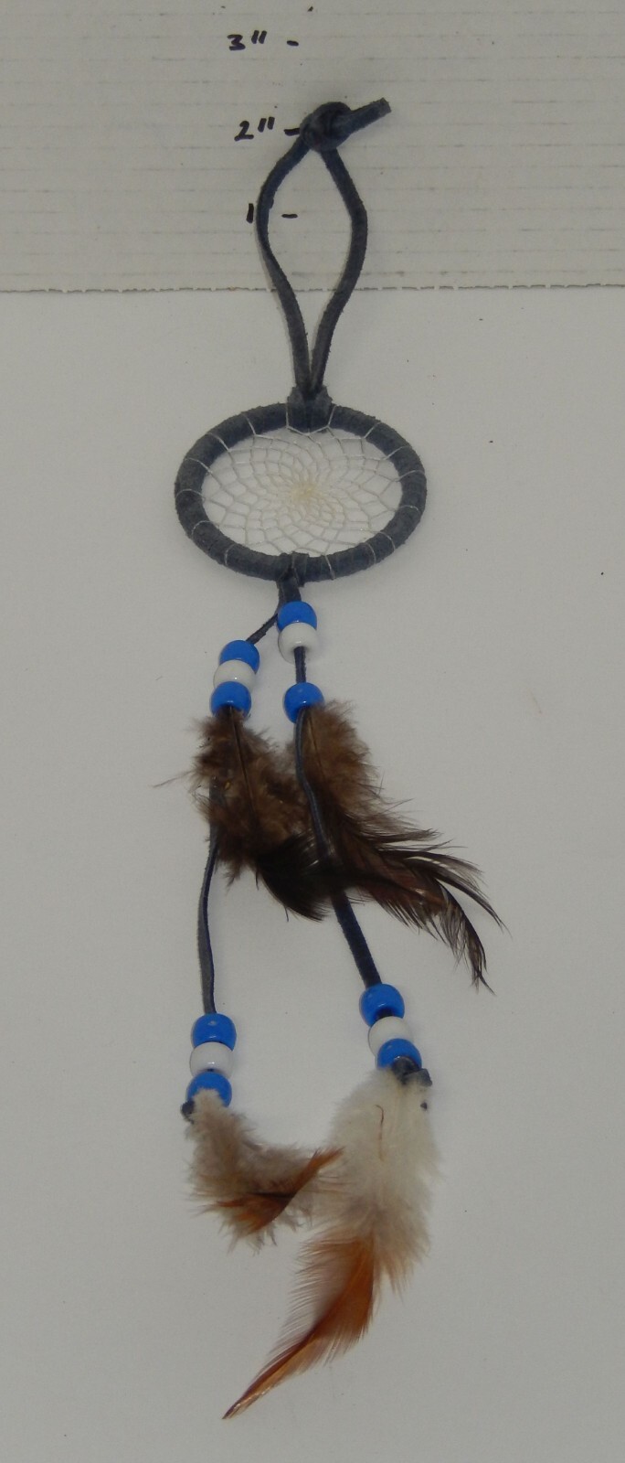 Souvenir Gray blue white brown Mini Dream Catcher wind spirit