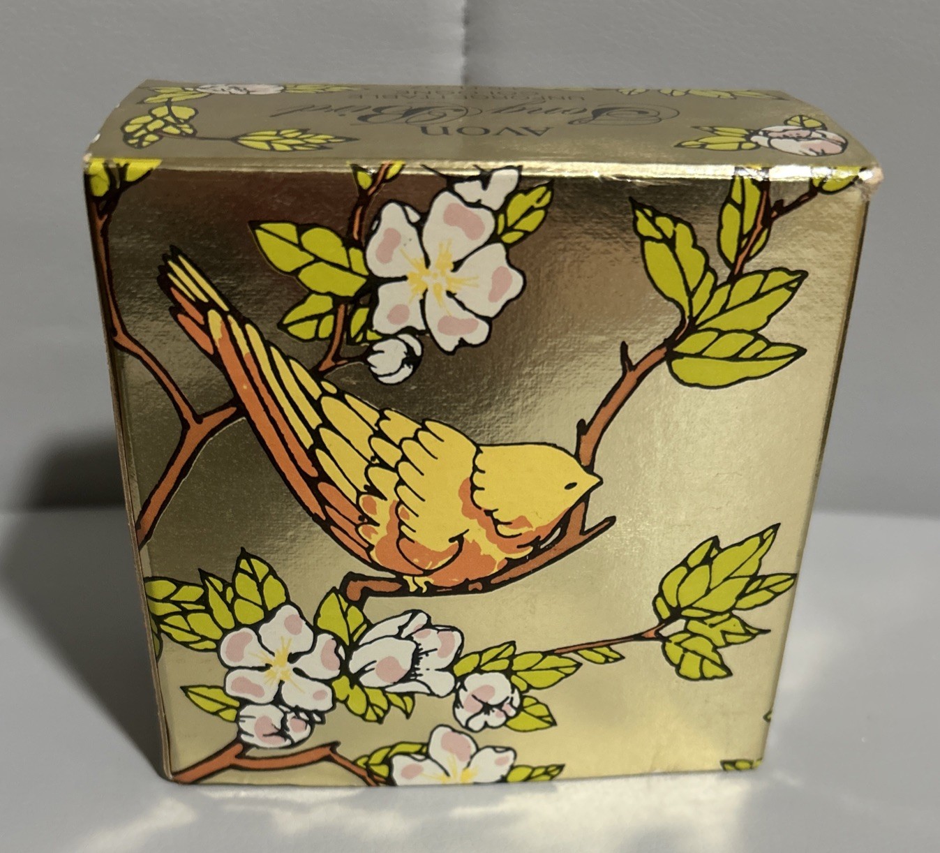 VTG Avon SONG BIRD UNFORGETTABLE Cologne FULL! 1.5 fl.oz. NEW IN BOX