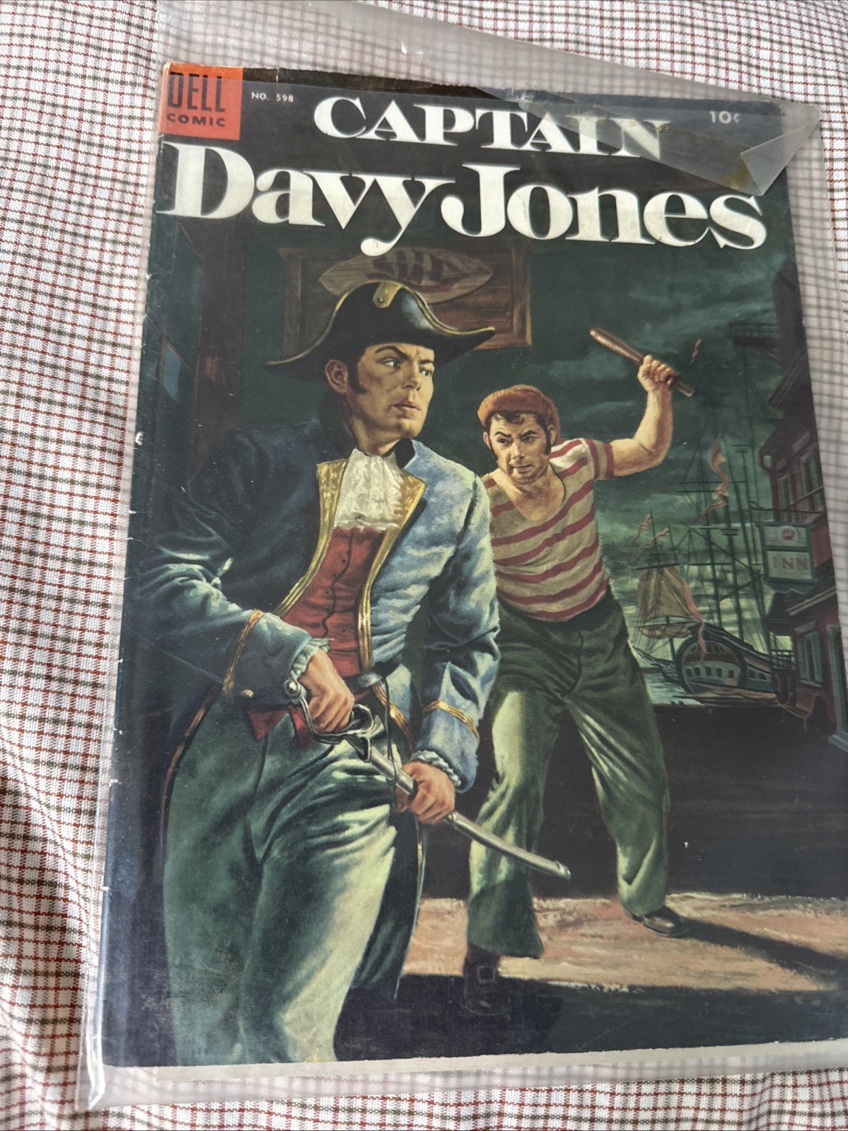 Four Color #598 Captain Davy Jones Dell Comic