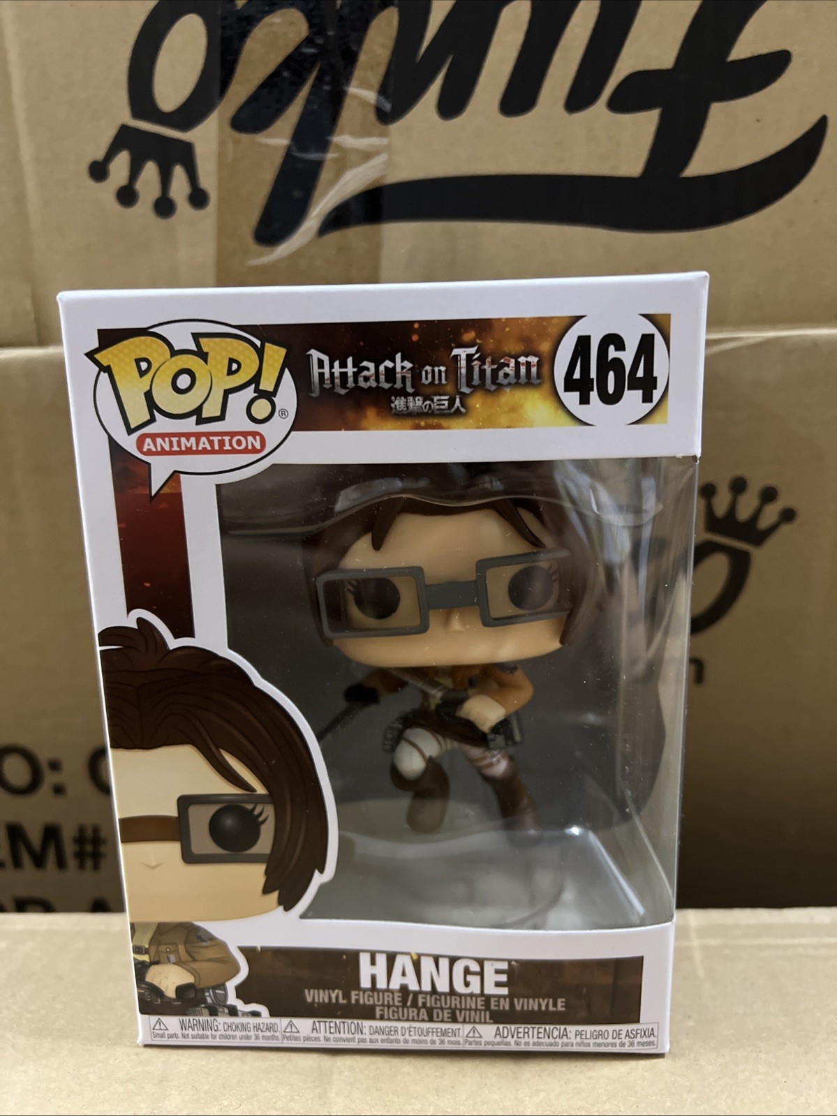 Funko Pop! Vinyl Attack on Titan Hange Animation Figure 464