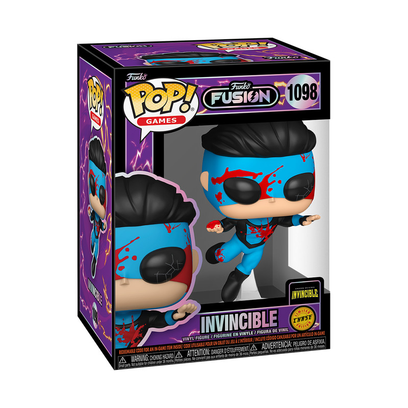 Funko Pop! Games Fusion Invincible #1098 [CHASE] w/ Protector [Minor Box Defect]