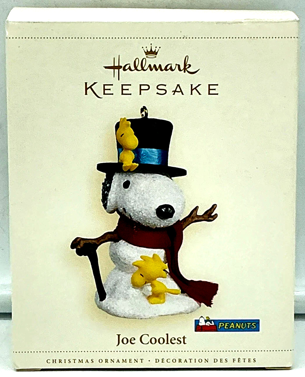 Hallmark 2006 Keepsake Peanuts Ornament Joe Coolest Snoopy Is a Snowman MIB