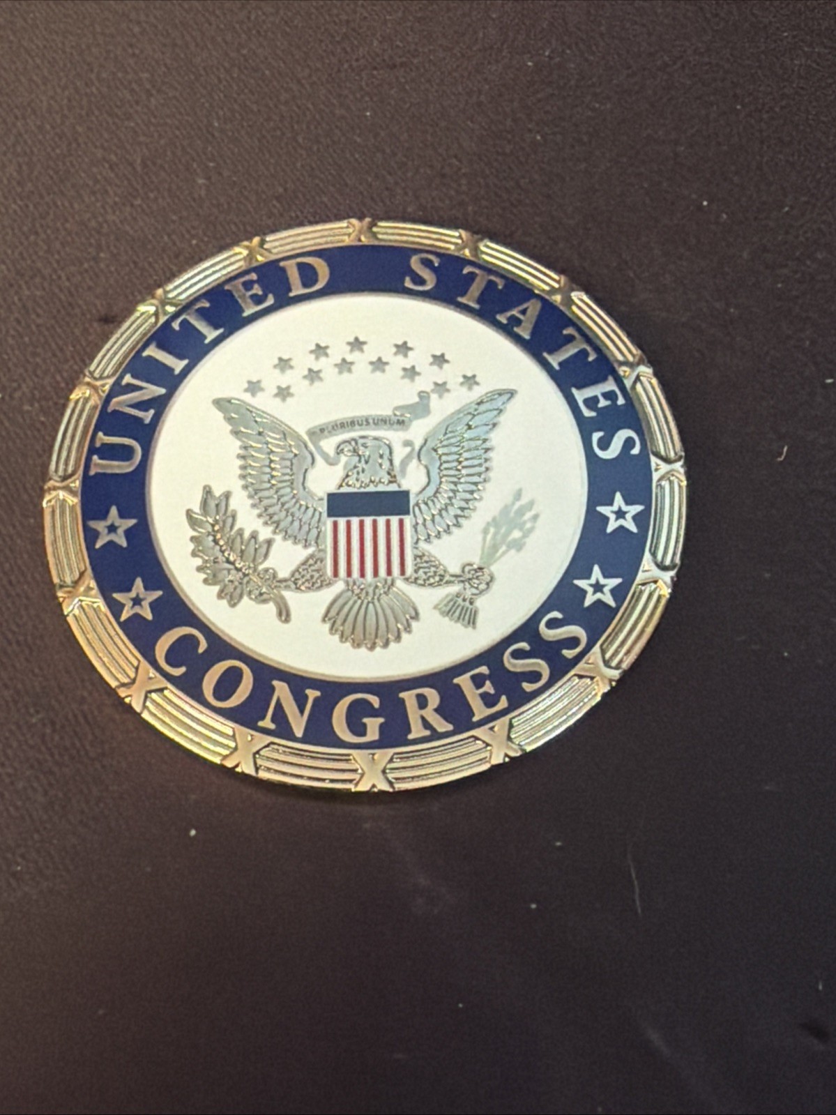 UNITED STATES CONGRESS U.S. REPPESENTATIVE CHUCK ED WARDS CHALLENGE COIN