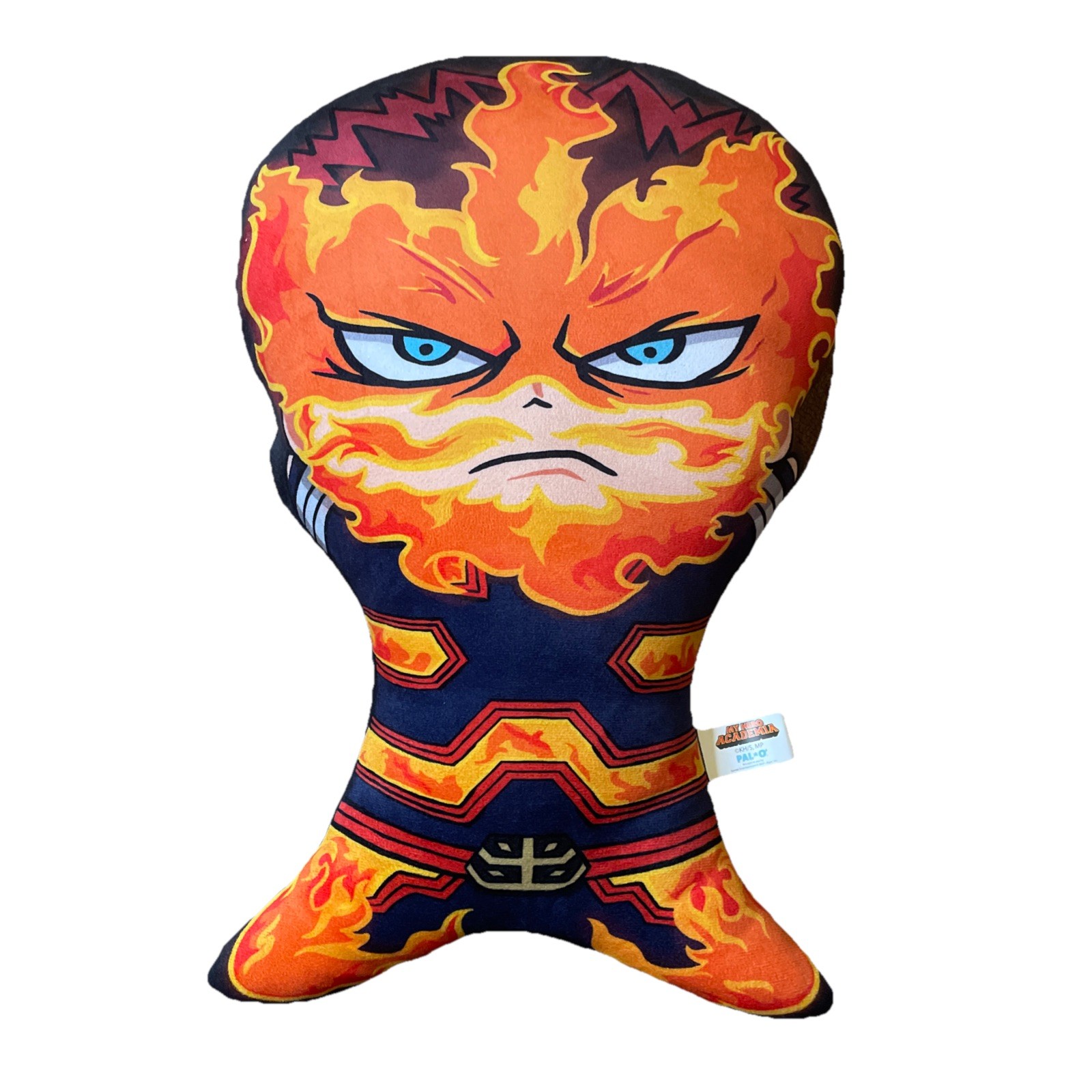 My Hero Academia Endeavor 21 Inch Figural Pal-O Pillow Stuffed Toy 2 Sided Plush