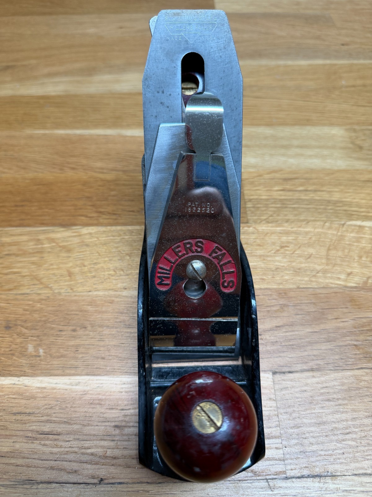 Vintage Millers Falls No 9 Type 4 Smooth Bottom Plane (ca 1953-1965)