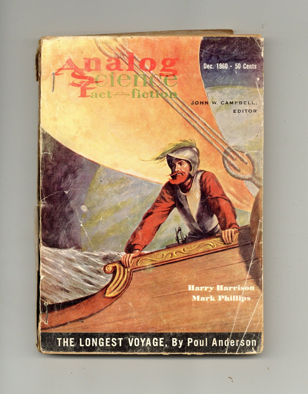 Analog Science Fiction/Science Fact Vol. 66 #4 PR 1960 Low Grade