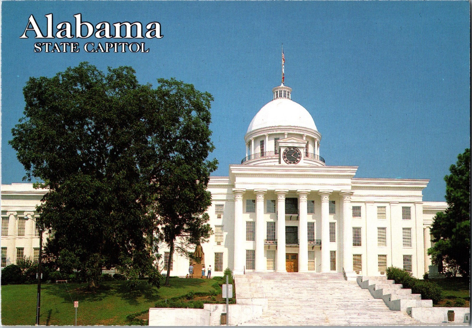 Continental Postcard Alabama State Capitol Montgomery, Alabama CE14