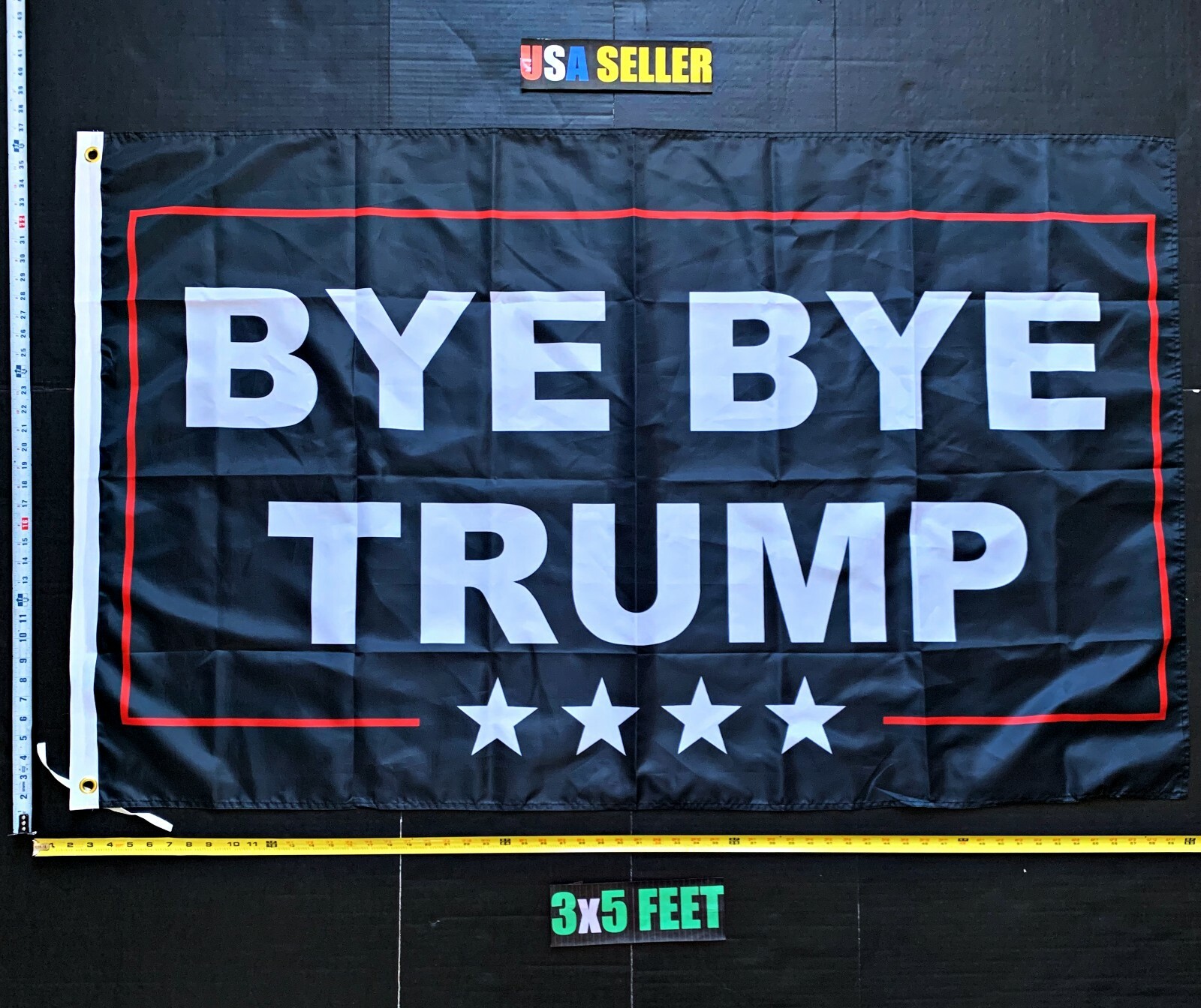 Joe Biden Flag FREE SHIPPING Harris Equality Bye Bye Trump Equality USA Sign 3×5