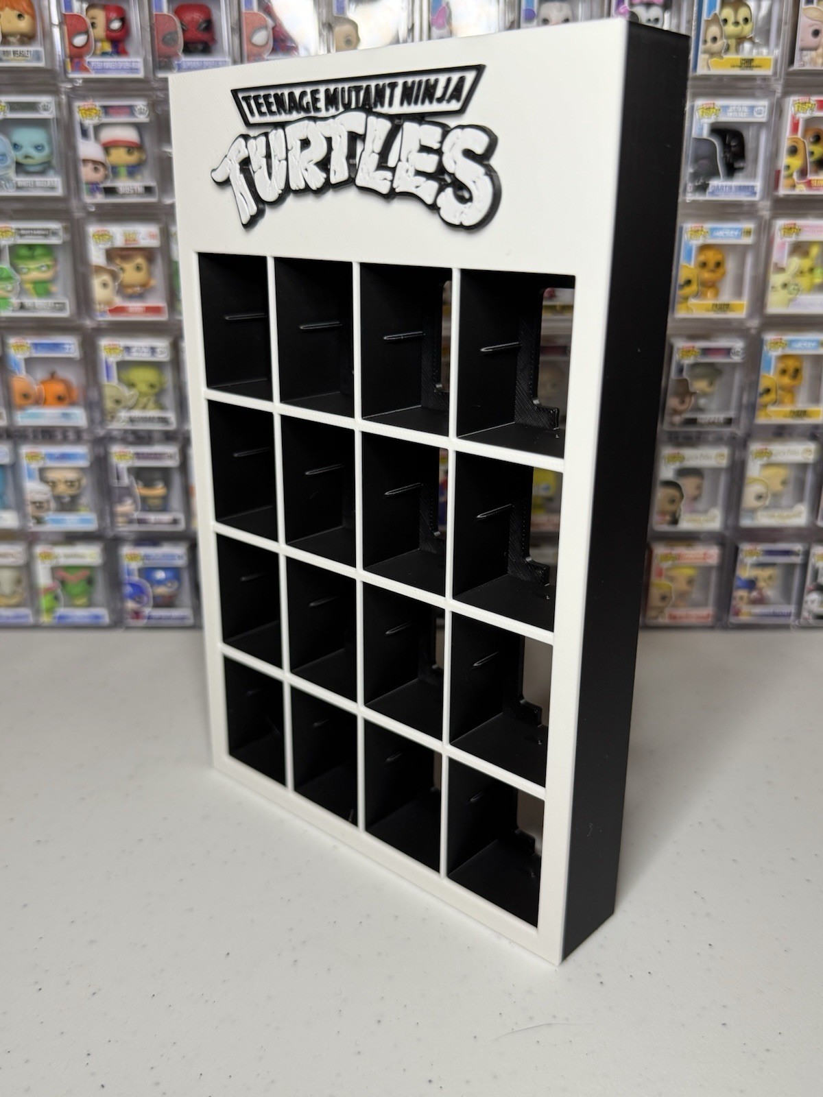 Funko Bitty Pop! Custom Case For B&W TMNT SDCC Collection (case only)