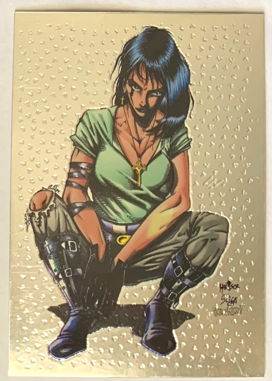 1995 London Night Krome Productions Razor Chromium Card #55 The Early Years