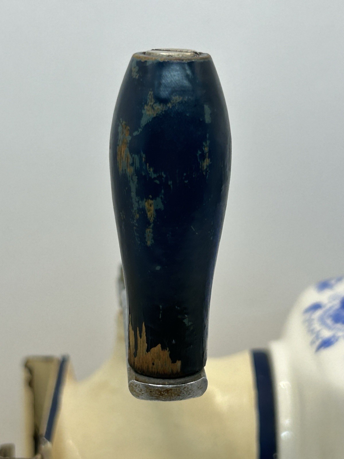De Ve HOLLAND Wall Mount Coffee Grinder Mill, Blue Delft Windmill, 1950’s