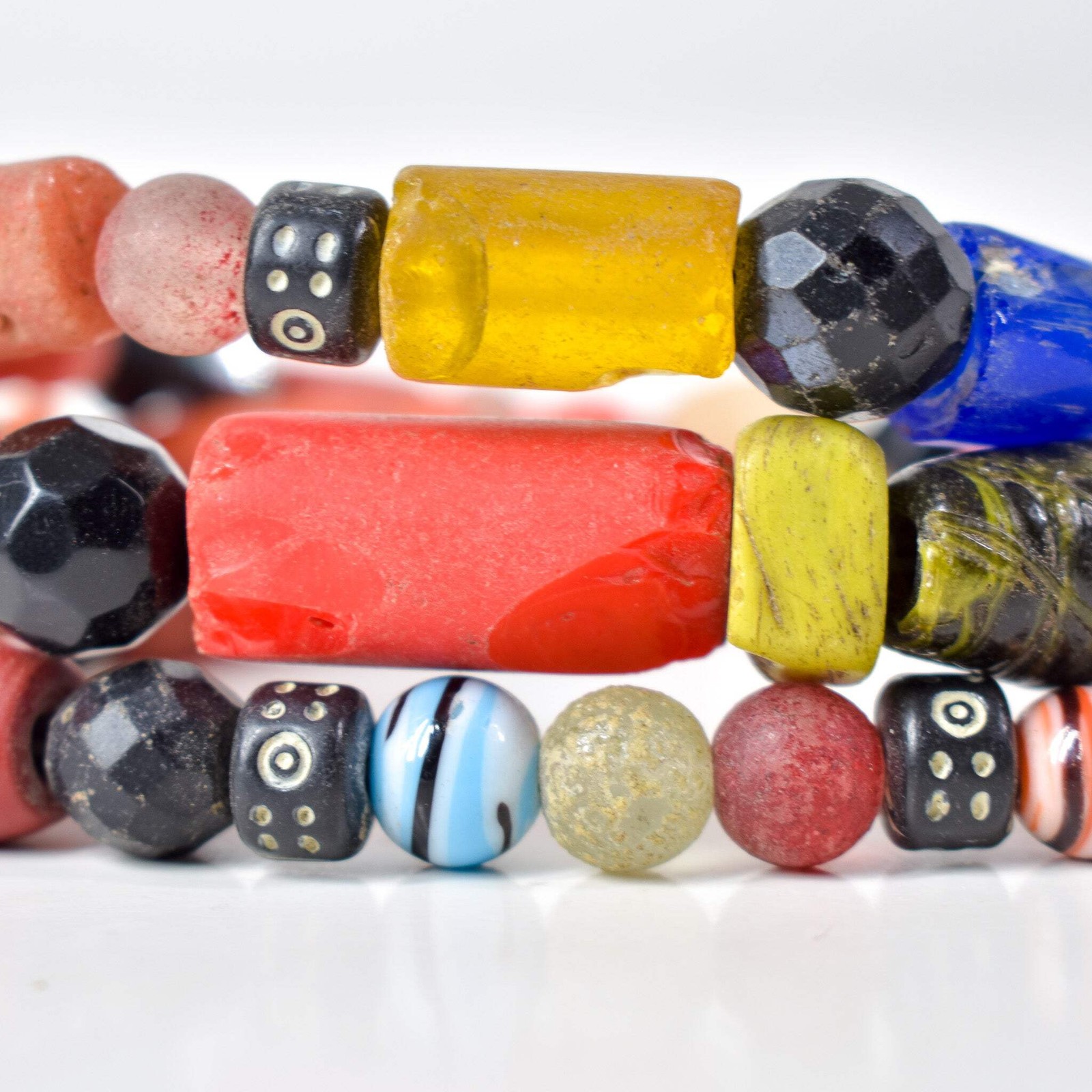 Treasure Bead Necklace NIgeria 35 Inch