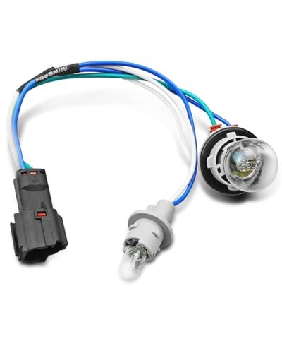 Rear Outside Tail Light Lamp Socket & Wire Harness Compatible with Kia