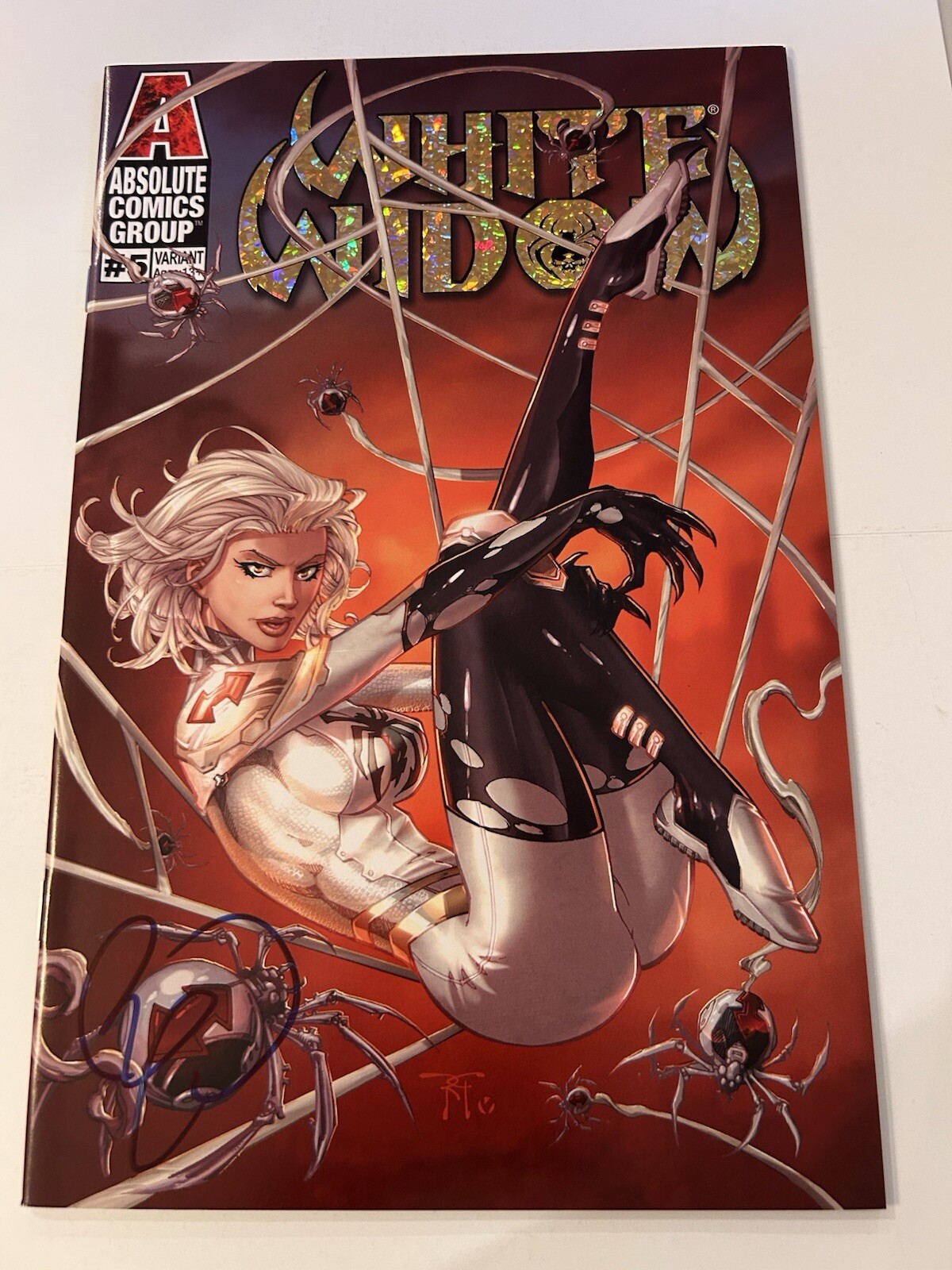 WHITE WIDOW #5 RANDY GREEN HANGING OUT KICKSTARTER VARIANT SIGNED BENNY POWELL