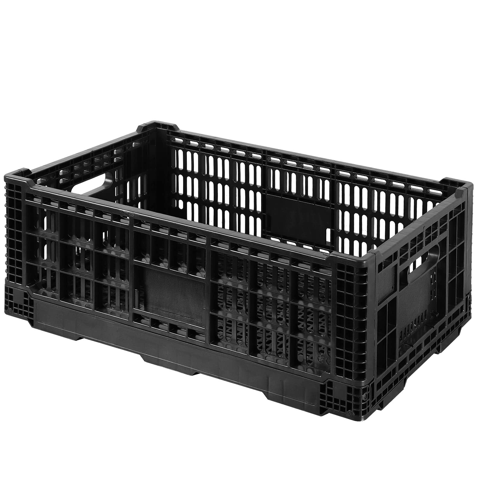 Qtjh Collapsible Storage Bin Containe52 Liter Transferheavy Duty Plastic