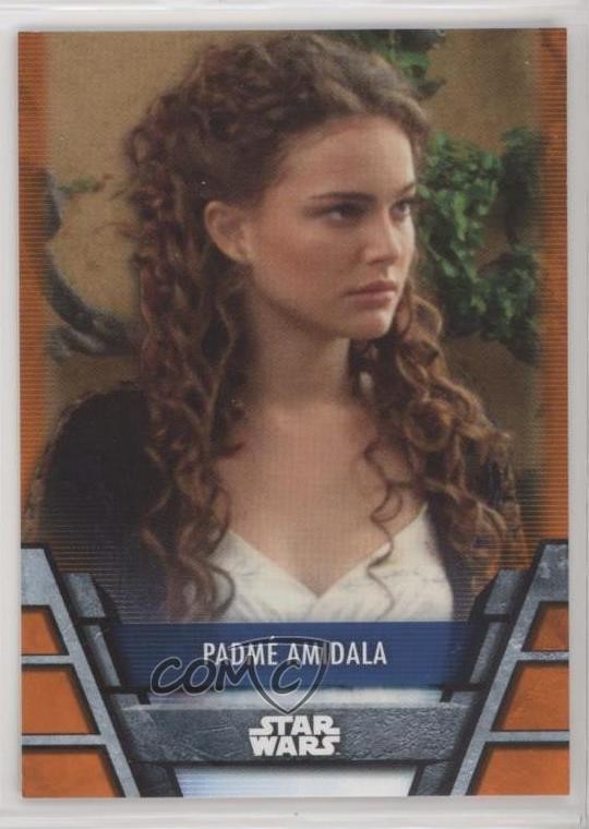 2020 Topps Star Wars Holocron Orange 97/99 Padme Amidala #REP-6 0t9q
