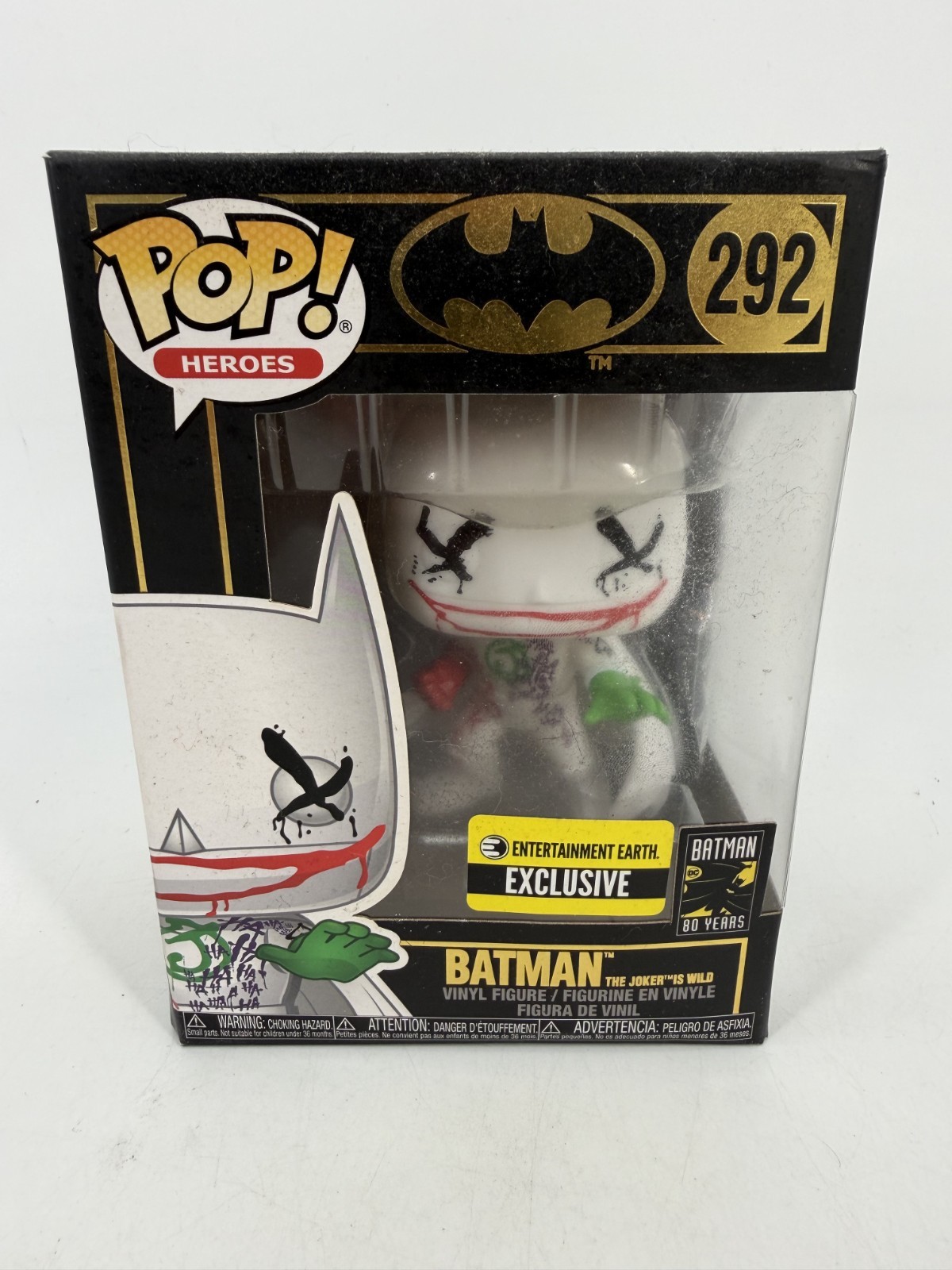Batman The Joker Is Wild #292 DC Universe Entertainment Earth Exclusive 80 Years