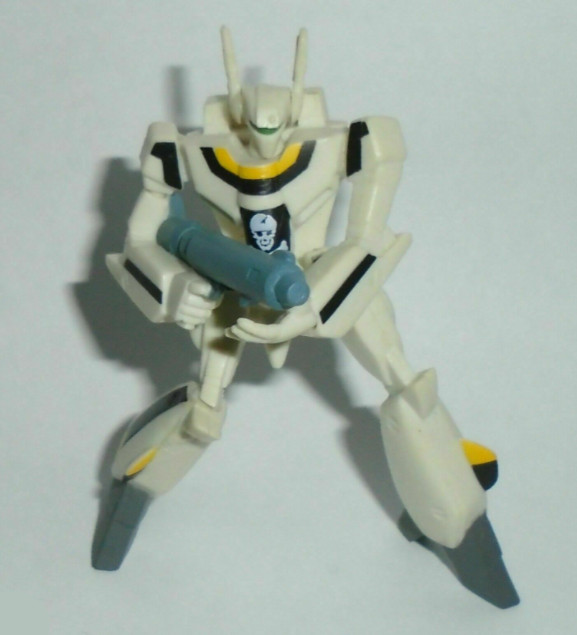 1982 Macross Mission 1 3″ Battroid VF-1S Valkyrie Figure Gashapon Complete
