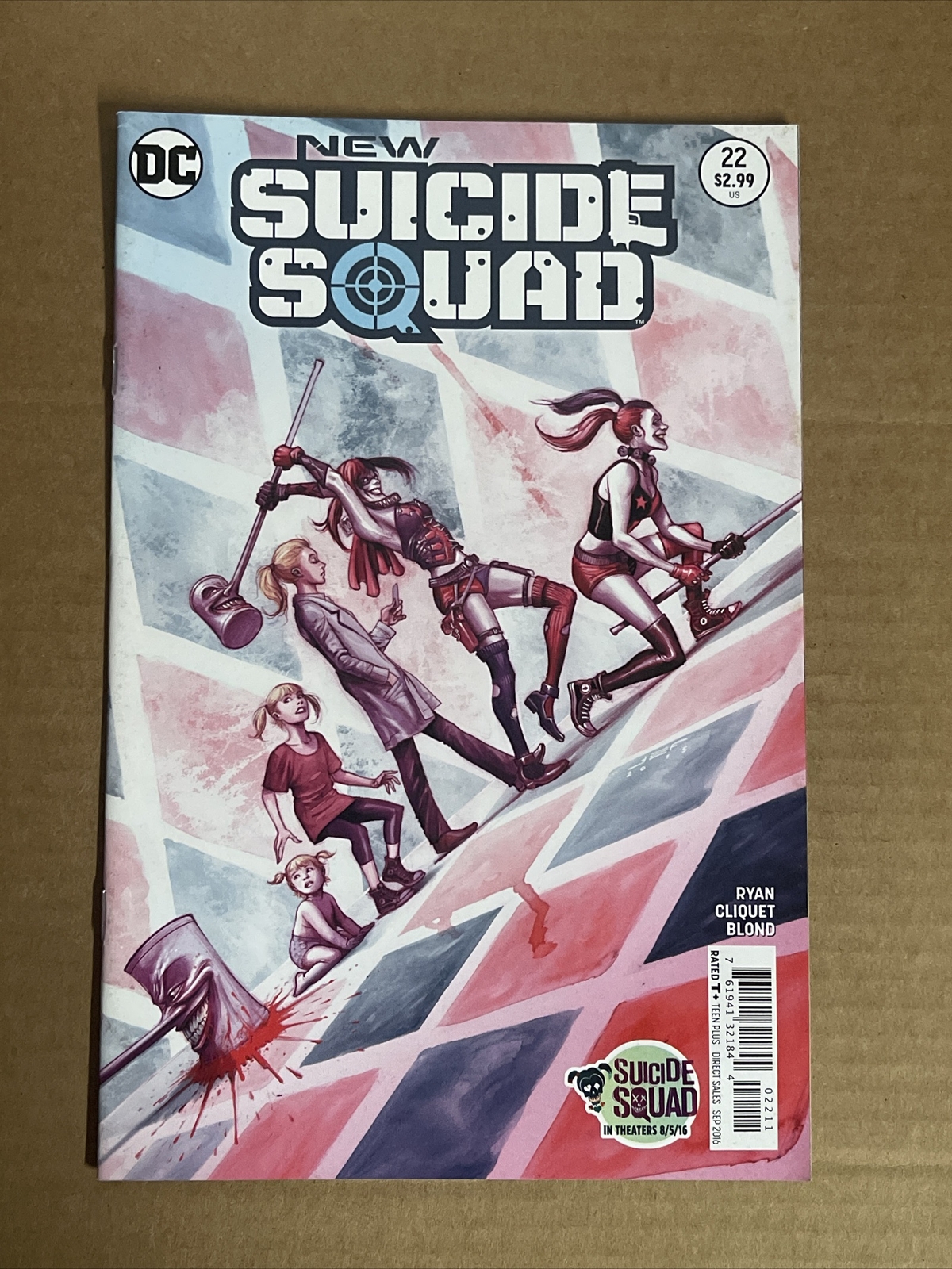 NEW SUICIDE SQUAD #22 FIRST PRINT DC COMICS (2016) HARLEY QUINN JOKER BATMAN