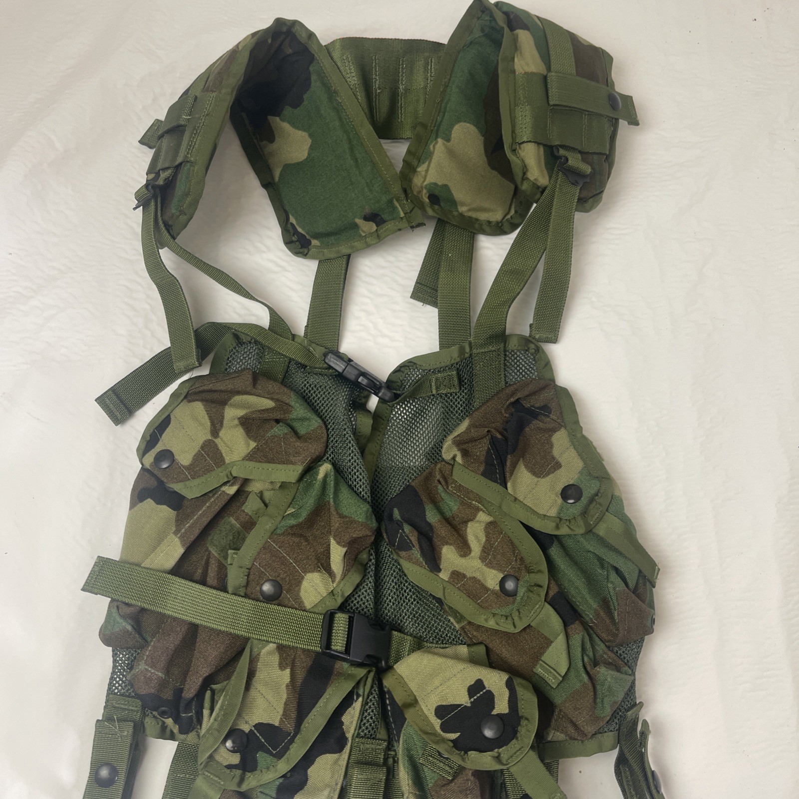 USGI LBV-88 M81 Woodland Load Bearing Vest SPECIALTY DEFENSE SYSTEMS