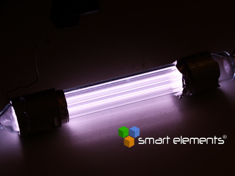Super bright Deuterium gas spectrum lamp tube 100mm – Gases collection