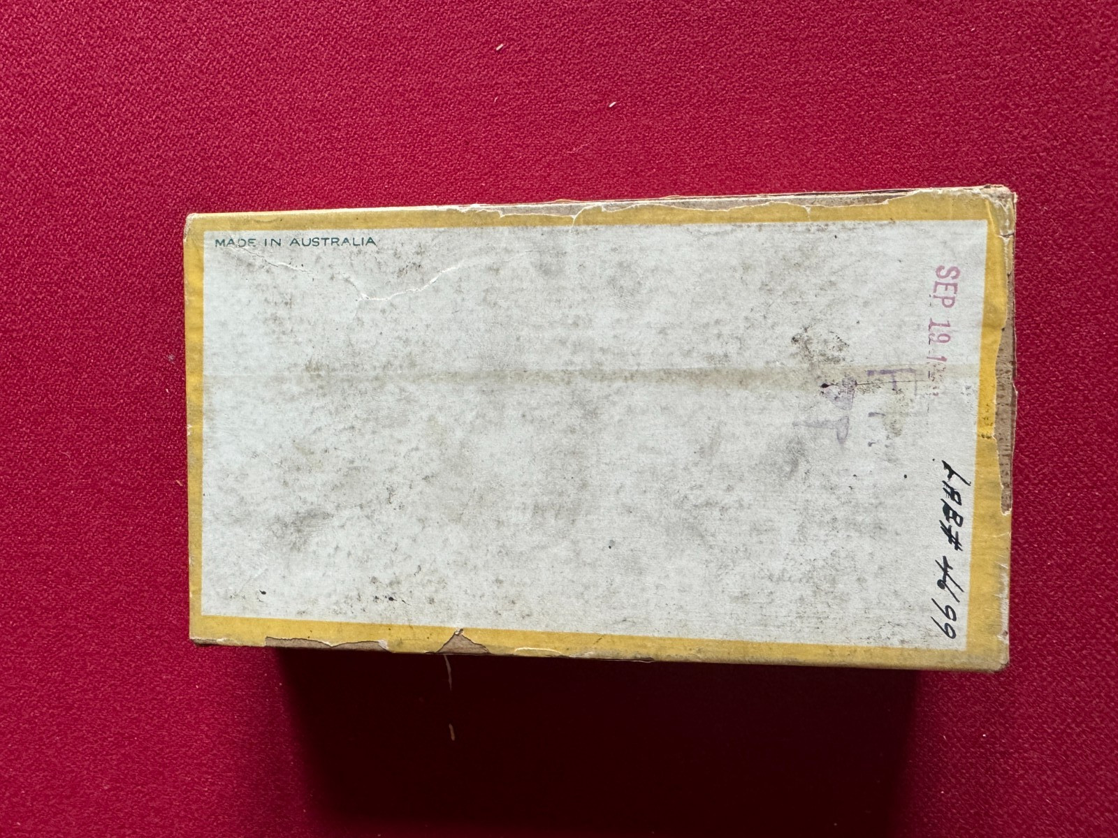 1938, Wrigley’s P.K. , “Un-Opened” Pellet Gum Box (RARE) Vintage (72 Pieces)