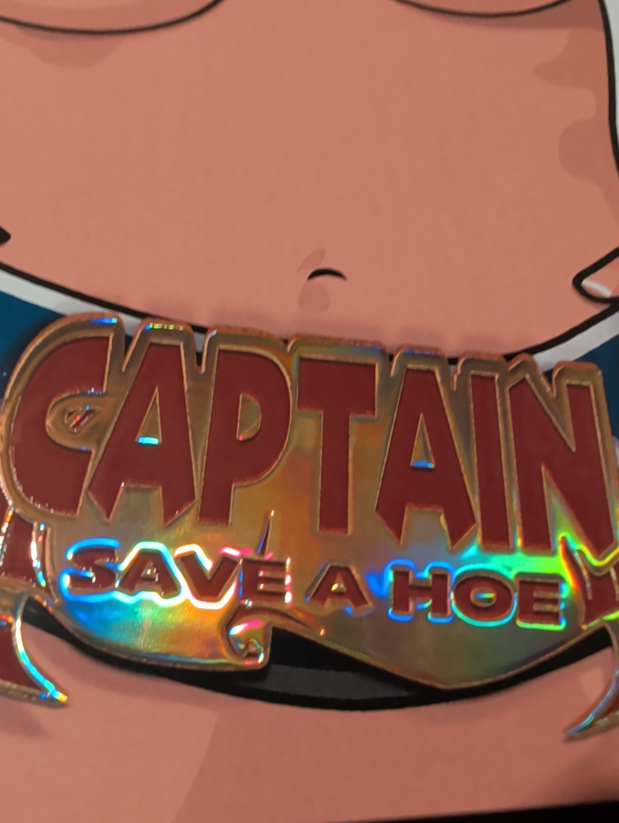 Captain Save A Hoe COMIC Embossed Foil SIGNED WITH COA KYLE WILLIS LTD 25