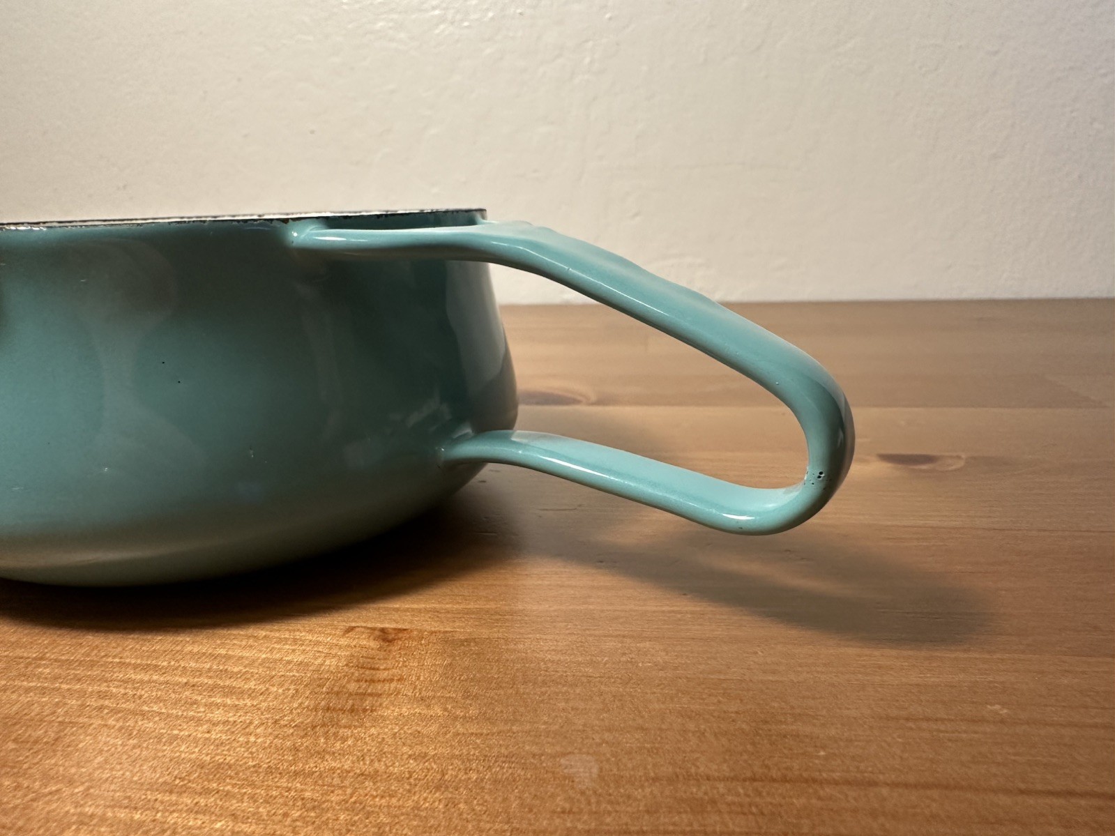 Dansk 2 Cup Turquoise Blue Koben Style Sauce Gravy Butter Warmer Pan Pot Denmark