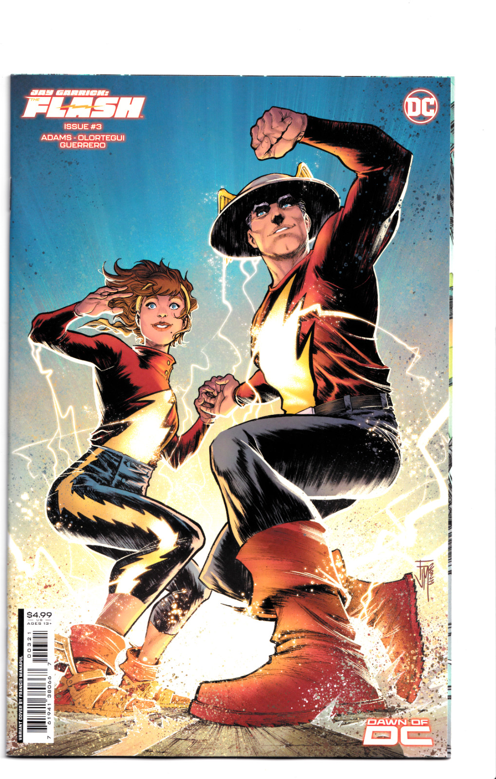 Jay Garrick: The Flash #3 2023 DC Comics Francis Manupul Variant