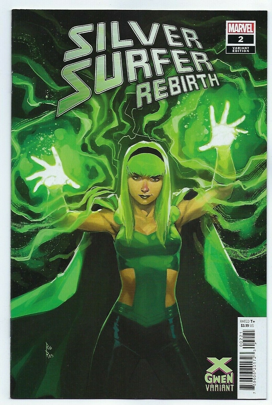 Marvel Comics SILVER SURFER REBIRTH #2 first printing X-Gwen variant