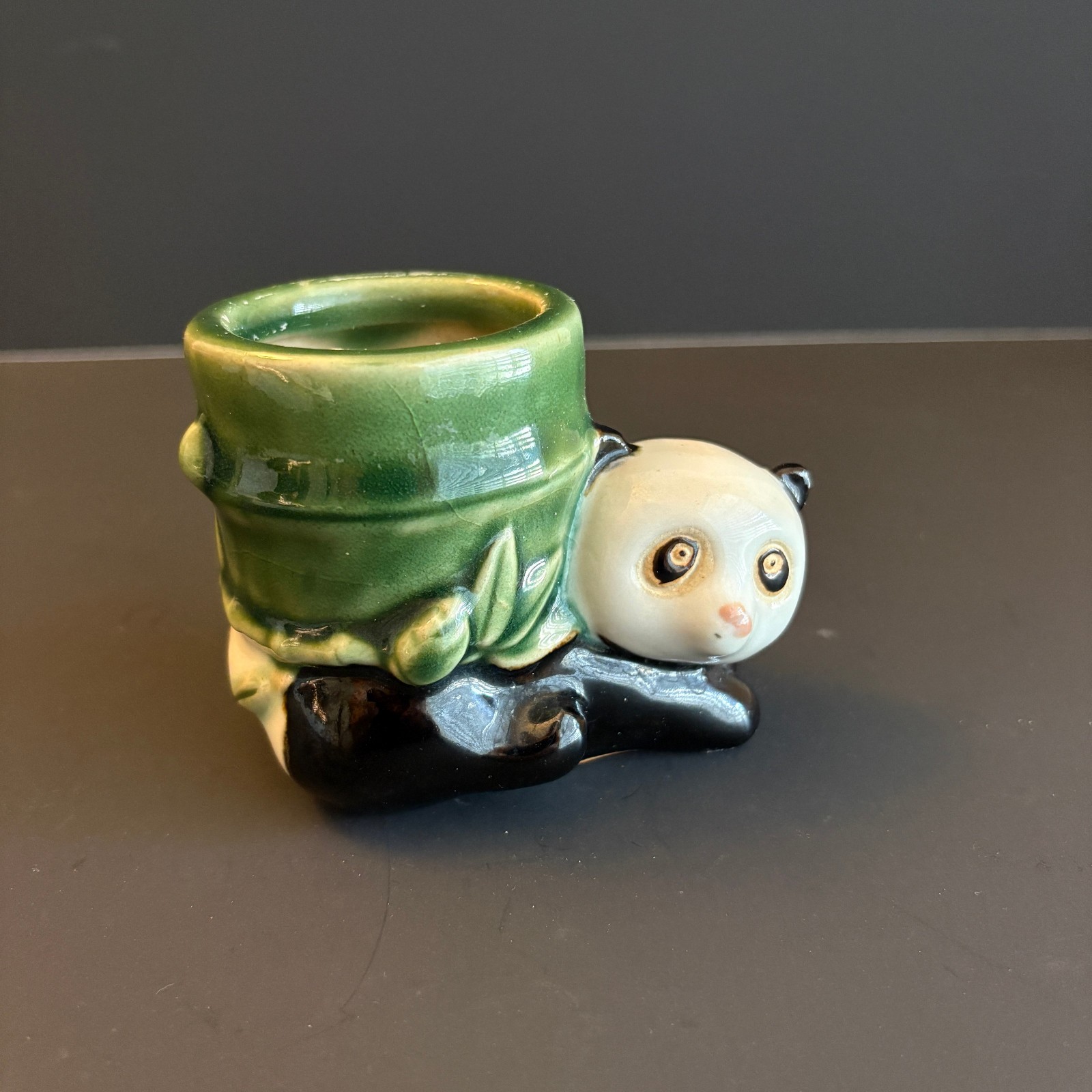 Vintage Inarco Japan Panda Bamboo Planter – Mid Century