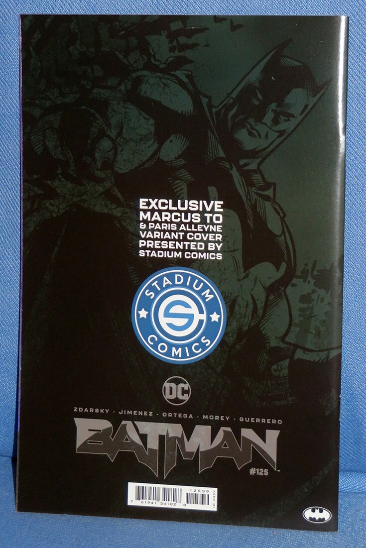 BATMAN #125 – STADIUM COMICS #1/50 Exclusive COLOR Batarang FOIL SET – DC 09/22