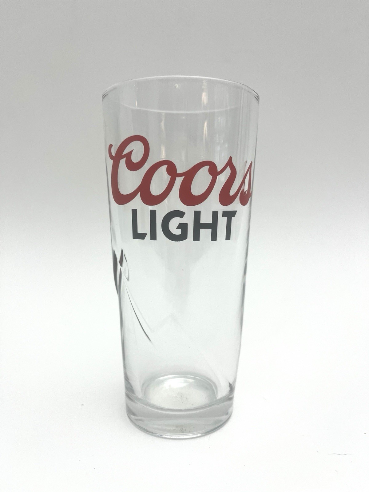 COORS LIGHT New Embossed 16oz Pint Glass. Volume discount. Free shipping