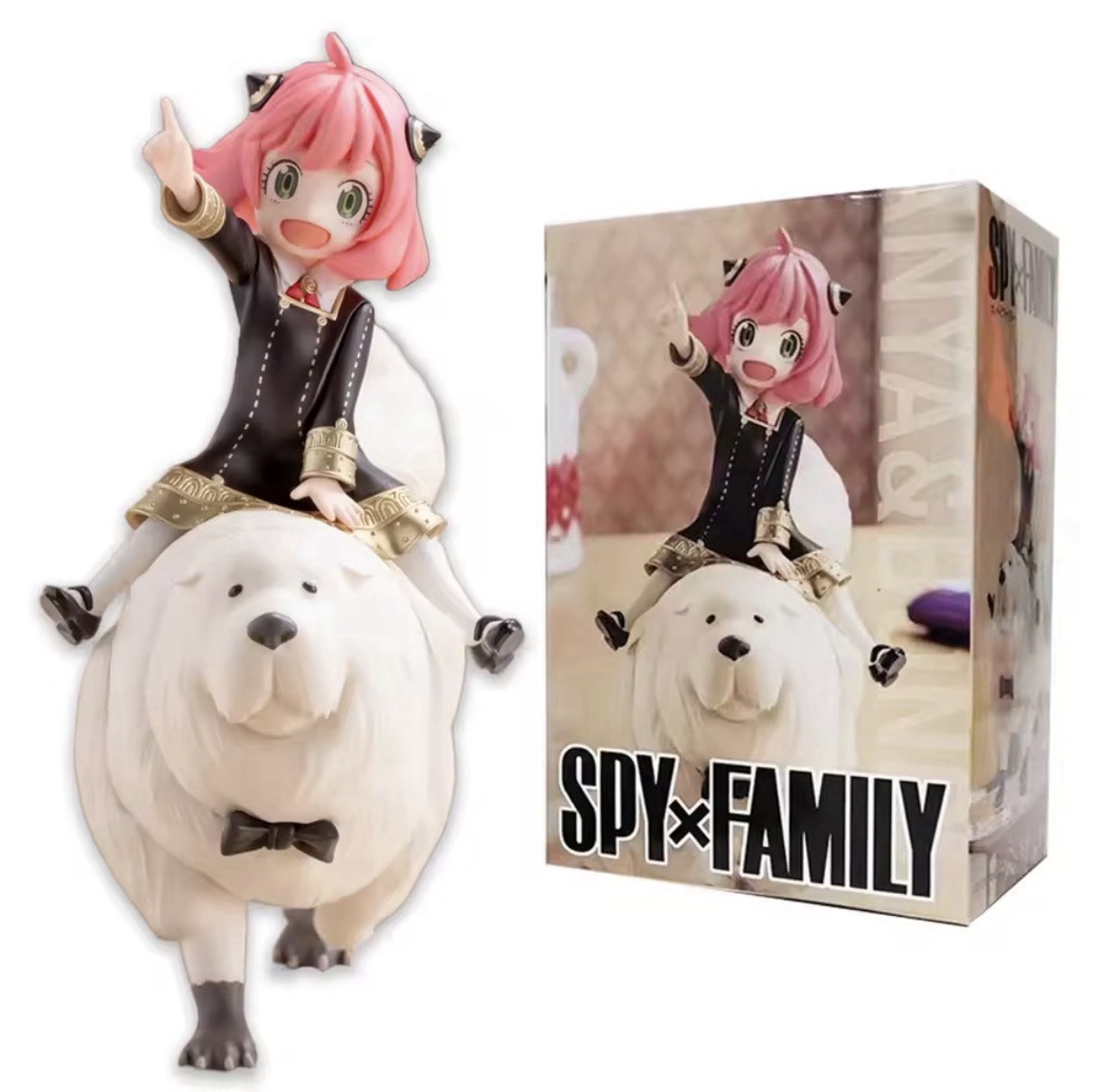SPY x FAMILY Anya Forger Bond Figure 14cm Anime PVC Statue Collectible Model