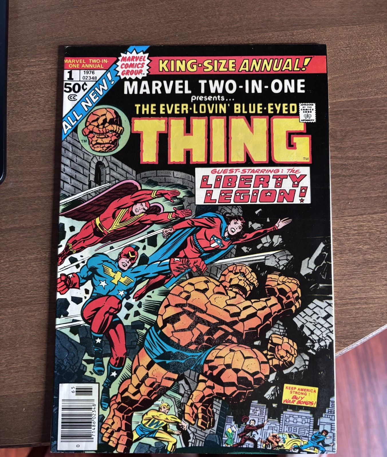 Marvel Two-In-One Annual #1 (Marvel Comics September 1976)