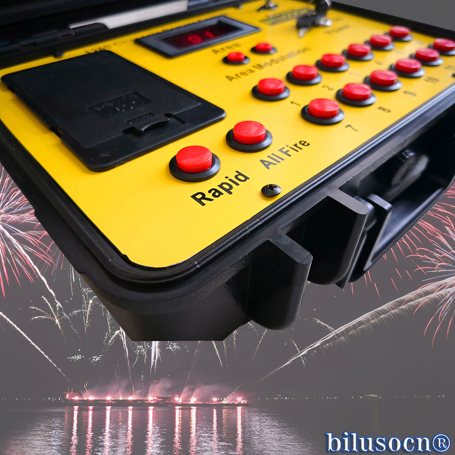 New 60 cues program fireworks firing system 500M distance program