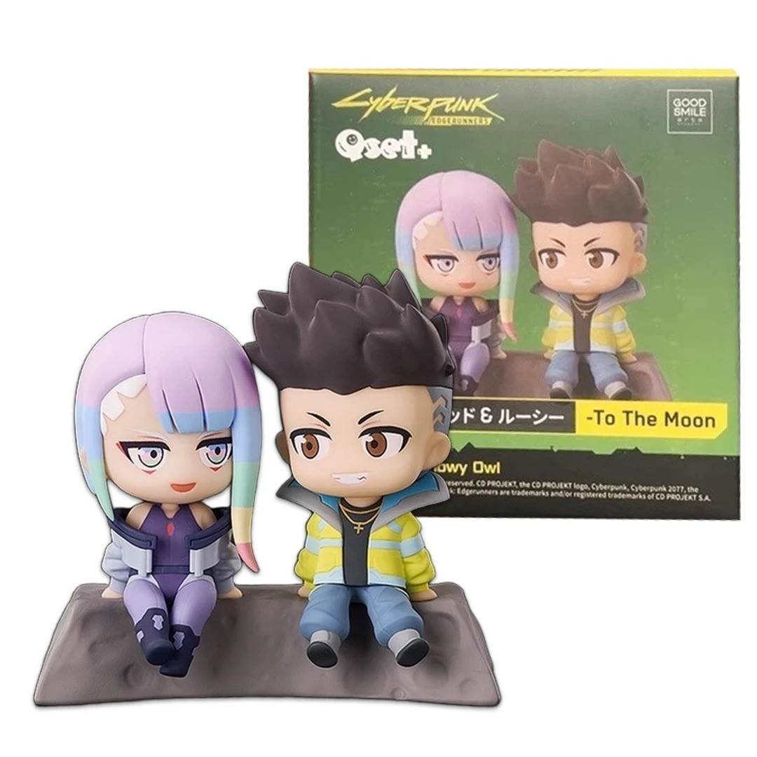 Cyberpunk Edgerunners David Martinez Lucy Qset Figure 8cm Anime Collectible Set