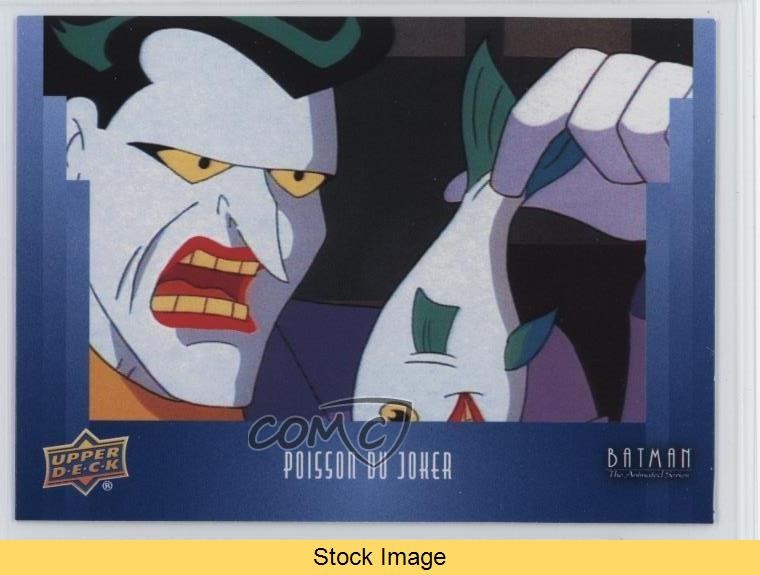 2026 Upper Deck Batman The Animated Series Blue Poisson Du Joker #25 READ 08a0