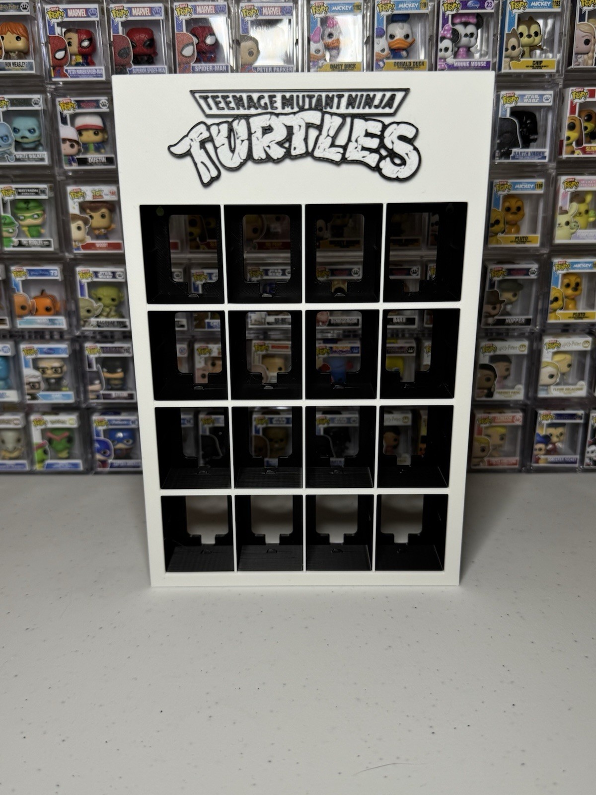 Funko Bitty Pop! Custom Case For B&W TMNT SDCC Collection (case only)