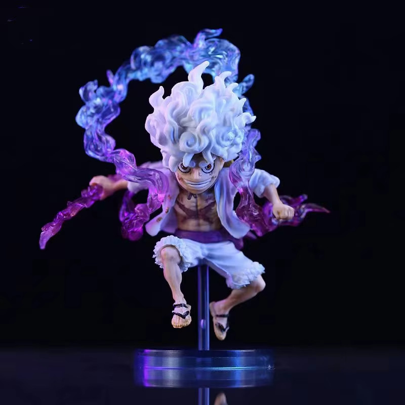 Anime Pirate Warrior Sun God Gear 5 PVC Figure 10cm Statue Collection Model Toy
