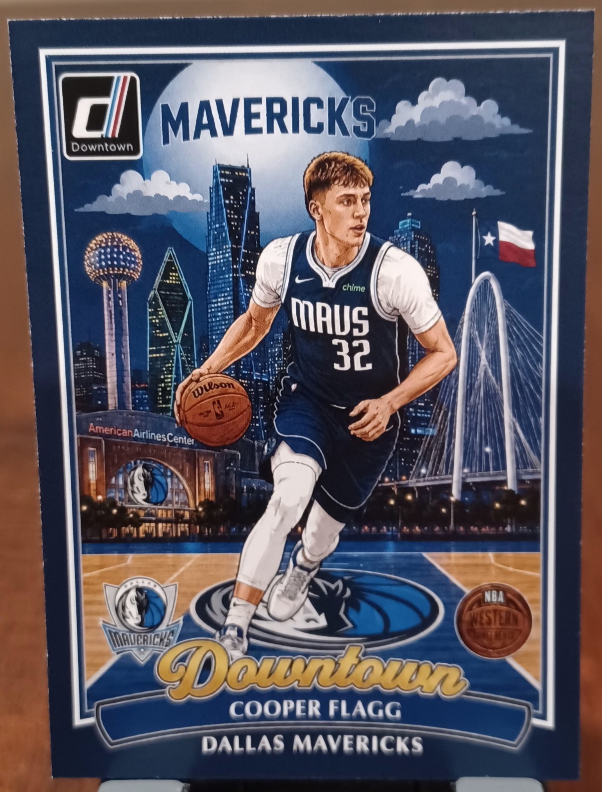 2026 Cooper Flagg “Custom Fan Art” Downtown & Kaboom Inspired Sports Card.