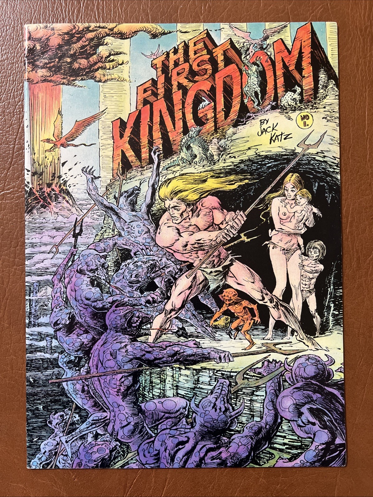 The First Kingdom #1 Second Printing: VF to VF+, Comics AND Comix 1974 $7 Ship